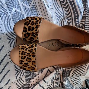 Jcrew cheetah shoes
